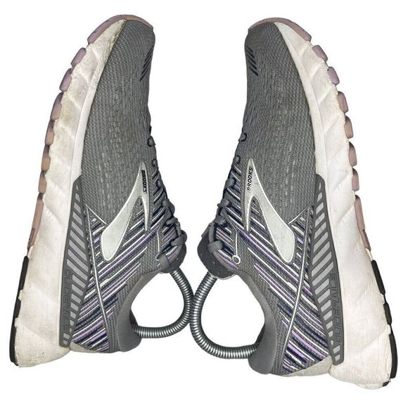 Brooks Adrenaline GTS 19 Women's Size 7.5 US Gray Running Shoes 1202841B060 - Picture 8 of 9